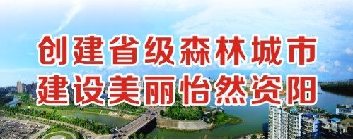 cccccc曹逼创建省级森林城市 建设美丽怡然资阳